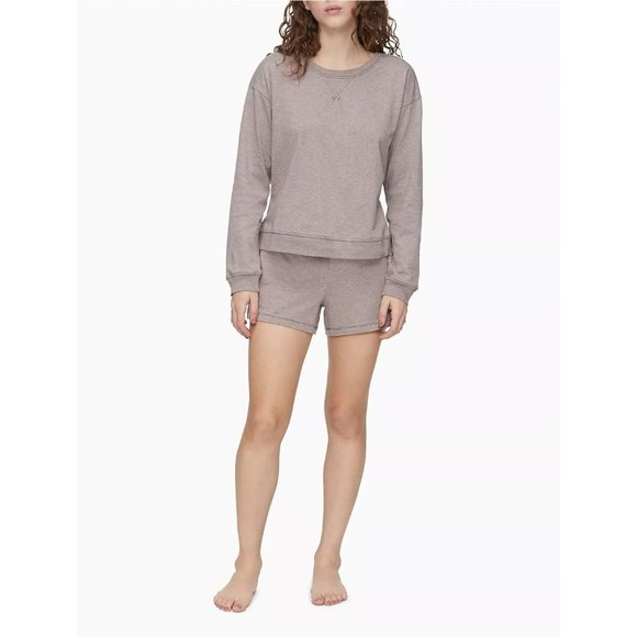 CALVIN KLEIN Form to Body Lounge Crewneck Top - NWT - Small - Picture 3 of 3